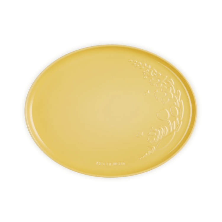 Bandeja De Servir Oval Jardin Camomille 36cm – Le Creuset Bandeja De Servir Oval Jardin Camomille 36cm – Le Creuset